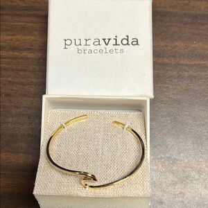 Pura Vida Gold Bracelet for Women